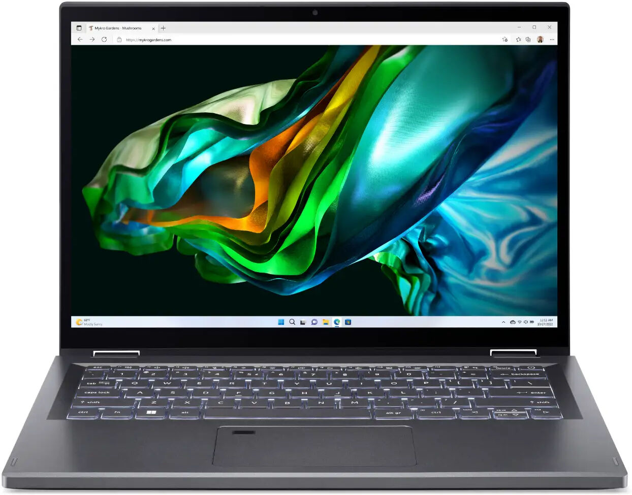 Acer Notebook  Aspire 5 Spin 14 A5SP14-51MTN-54FB Intel® Core™ i5 i5-1335U Ibrido (2 in 1) 35,6 cm (14") Touch screen WUXGA 8 GB DDR5-SDRAM 512 SSD Wi-Fi 6 (802.11ax) Windows 11 Home Grigio [NX.KHKET.001]