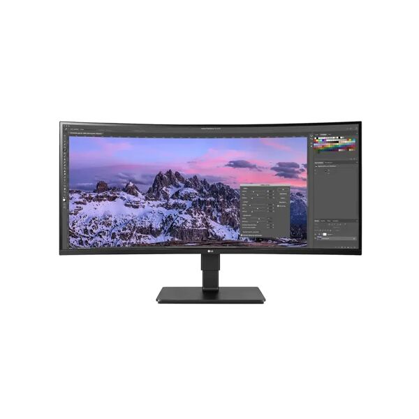 lg monitor  35bn77cn-b led display 88,9 cm (35) 3440 x 1440 pixel 4k ultra hd nero [35bn77cn-b.aeu]