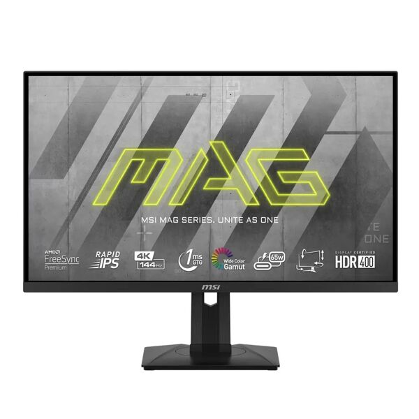 msi mag 274upf monitor pc 68,6 cm (27) 3840 x 2160 pixel 4k ultra hd nero [9s6-3cc29h-046]