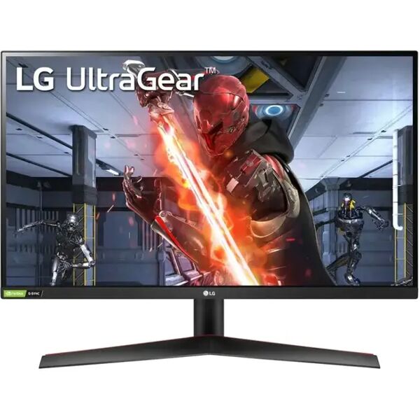 lg 27gn800p-b.beu monitor pc 68,6 cm (27) 2560 x 1440 pixel quad hd led nero, rosso [27gn800p-b]