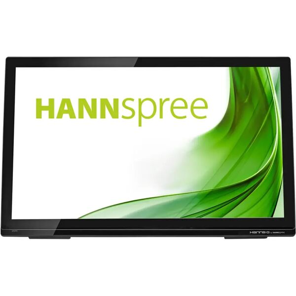 hannspree ht273hpb monitor pc 68,6 cm (27) 1920 x 1080 pixel full hd led touch screen da tavolo nero [ht273hpb]