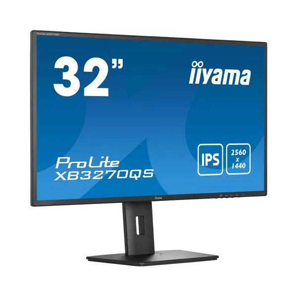 iiyama prolite xb3270qs-b5 monitor pc 80 cm (31.5) 2560 x 1440 pixel wide quad hd led nero [gb2770hsu-b5]