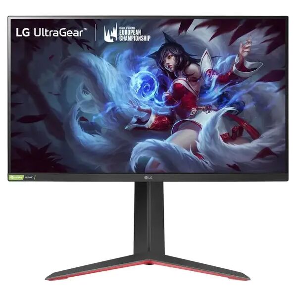 lg 27gp850p-b monitor pc 68,6 cm (27) 2560 x 1440 pixel 2k led nero, rosso [27gp850p-b.beu]