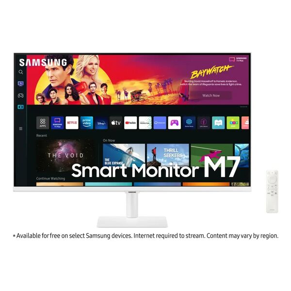 samsung smart monitor m7 - m70b da 32'' uhd flat [ls32bm701upxen]