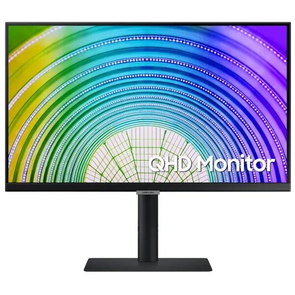 samsung s24a600ucu monitor pc 61 cm (24) 2560 x 1440 pixel wide quad hd lcd nero [ls24a600ucuxen]