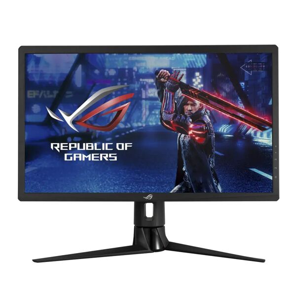 asus monitor  rog strix xg27uqr led display 68,6 cm (27) 3840 x 2160 pixel 4k ultra hd nero [90lm05a0-b02370]