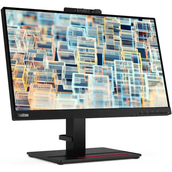 lenovo monitor  thinkvision t22v-20 led display 54,6 cm (21.5) 1920 x 1080 pixel full hd nero [61fbmat6eu]