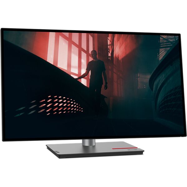 lenovo monitor  thinkvision p27h-30 led display 68,6 cm (27) 2560 x 1440 pixel quad hd lcd nero [63a1gat1eu]