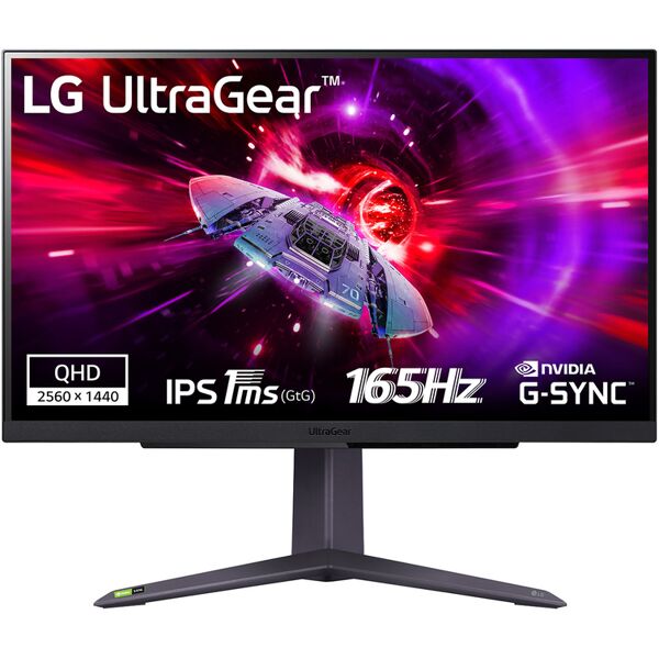 lg 27gr75q-b monitor pc 68,6 cm (27) 2560 x 1440 pixel quad hd nero [27gr75q-b.aek]