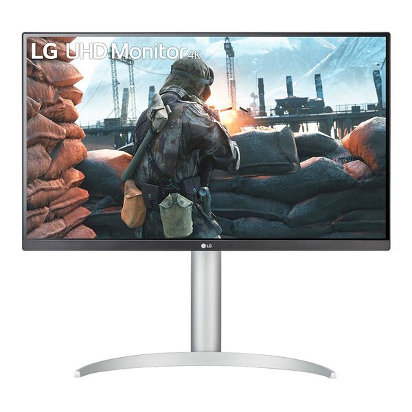 lg 27up650p-w monitor pc 68,6 cm (27) 3840 x 2160 pixel 4k ultra hd led bianco [27up650p-w.aeu]