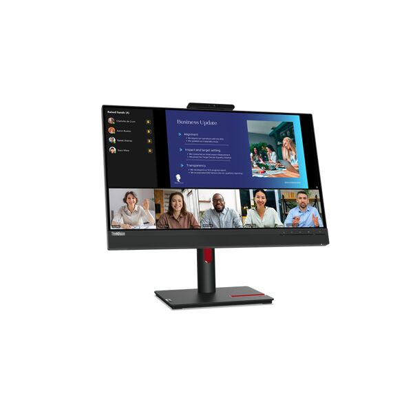 lenovo monitor  thinkvision t24v-30 led display 60,5 cm (23.8) 1920 x 1080 pixel full hd nero [63d8mat3eu]