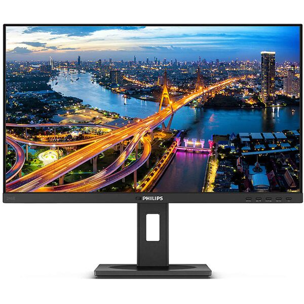 philips monitor  b line 246b1/00 led display 60,5 cm (23.8) 2560 x 1440 pixel quad hd nero [246b1/00]