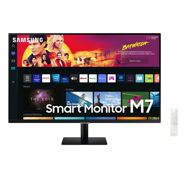 samsung smart monitor m7 s32bm700up pc 81,3 cm (32) 3840 x 2160 pixel 4k ultra hd led nero [ls32bm700upxxu]