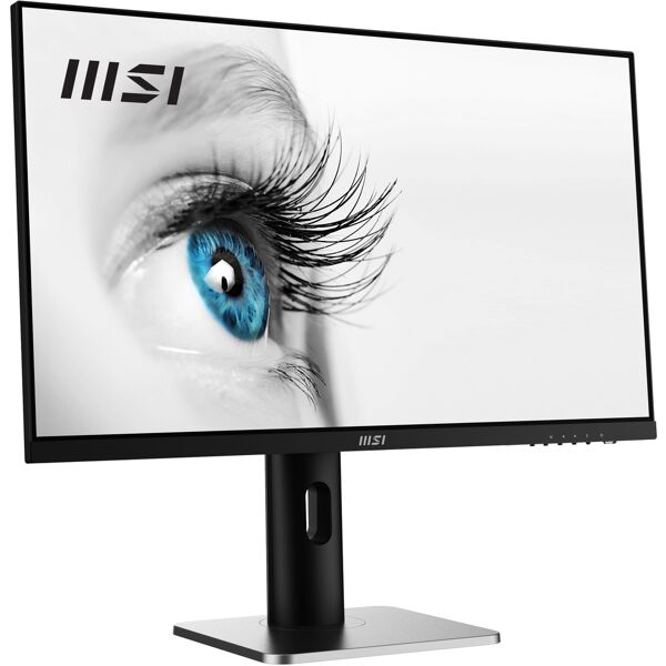 msi pro mp273qp monitor pc 68,6 cm (27) 2560 x 1440 pixel wide quad hd led nero, argento [pro mp273qp]