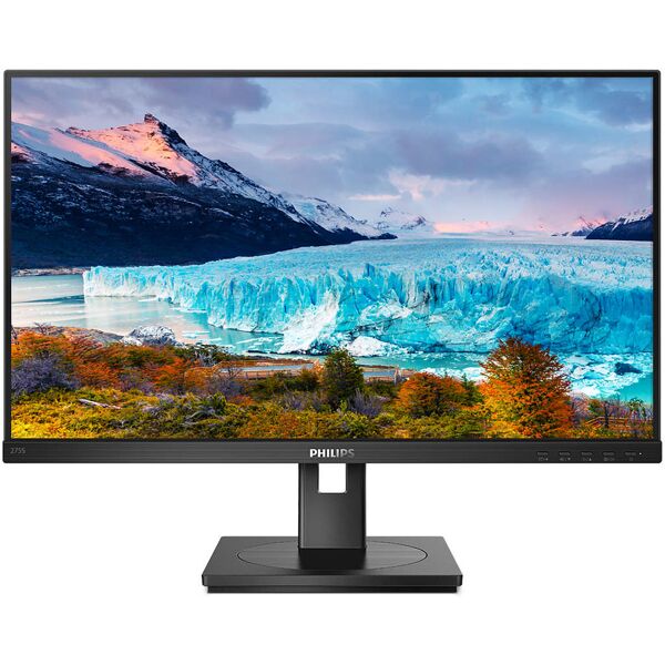 philips monitor  s line 275s1ae/00 led display 68,6 cm (27) 2560 x 1440 pixel 2k ultra hd lcd nero [275s1ae/00]