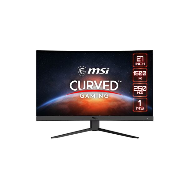 msi g27c4x monitor pc 68,6 cm (27) 1920 x 1080 pixel full hd lcd nero [9s6-3ca91t-096]