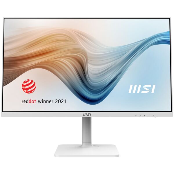 msi modern md272qxp monitor pc 68,6 cm (27) 2560 x 1440 pixel wide quad hd lcd bianco [9s6-3pb19h-082]