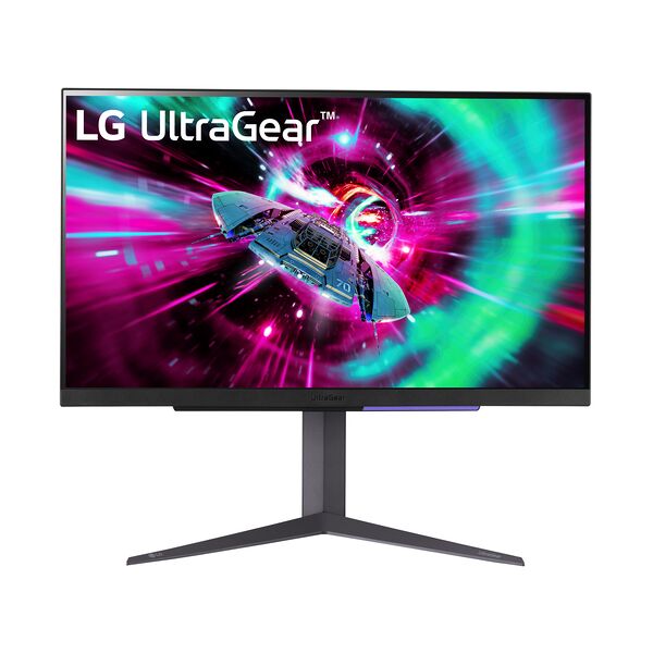 lg 27gr93u-b monitor pc 68,6 cm (27) 3840 x 2160 pixel 4k ultra hd led nero, grigio, viola [27gr93u-b.aek]