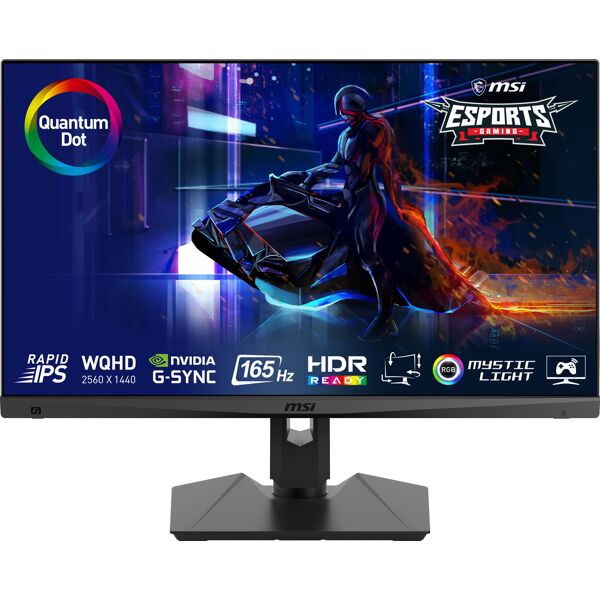 msi optix mag274qrf-qd monitor pc 68,6 cm (27) 2560 x 1440 pixel lcd nero [9s6-3ca8da-028]