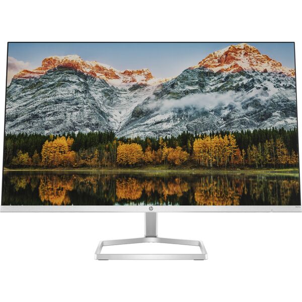 hp m27fw monitor pc 68,6 cm (27) 1920 x 1080 pixel full hd argento, bianco [2h1a4e9#abb]