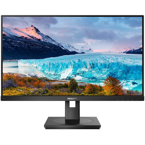 philips s line 243s1/00 monitor pc 60,5 cm (23.8) 1920 x 1080 pixel full hd lcd nero [243s1/00]