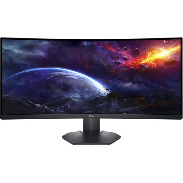 dell monitor  s series s3422dwg led display 86,4 cm (34) 3440 x 1440 pixel wide quad hd lcd nero [210-azze]