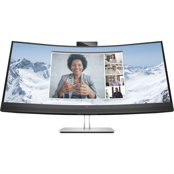 hp e34m g4 monitor pc 86,4 cm (34) 3440 x 1440 pixel wide quad hd nero [40z26aa#abb]