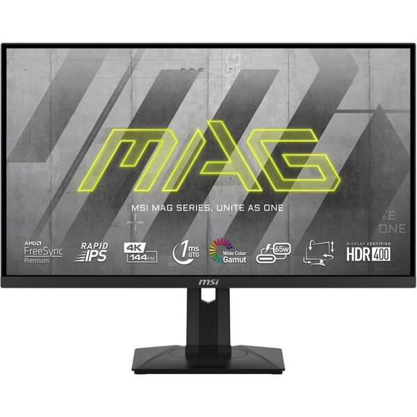 msi mag 274upf monitor pc 68,6 cm (27) 3840 x 2160 pixel 4k ultra hd nero [9s6-3cc29h-045]