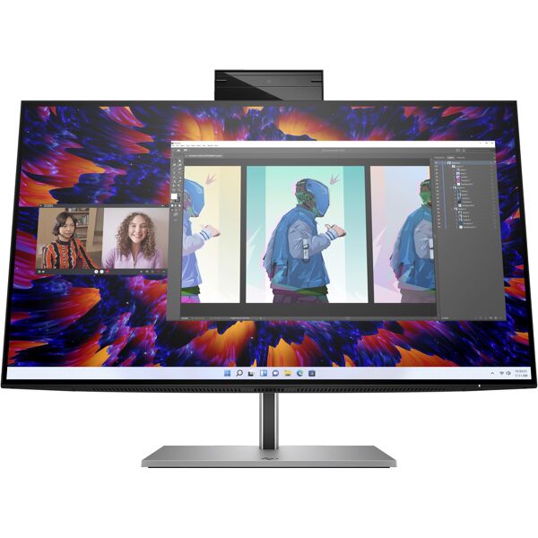 hp z24m g3 monitor pc 60,5 cm (23.8) 2560 x 1440 pixel quad hd argento [4q8n9aa#abb]