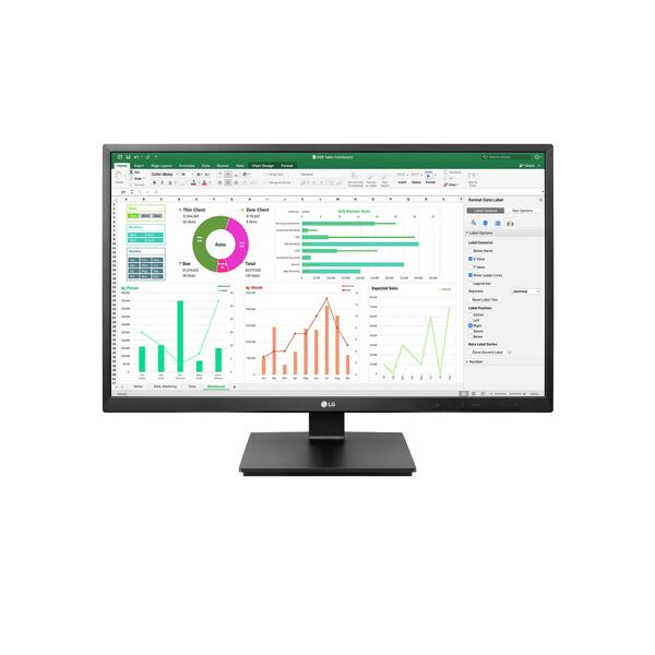 lg 27bn55up-b monitor pc 60,5 cm (23.8) 1920 x 1080 pixel full hd nero [27bn55up-b]