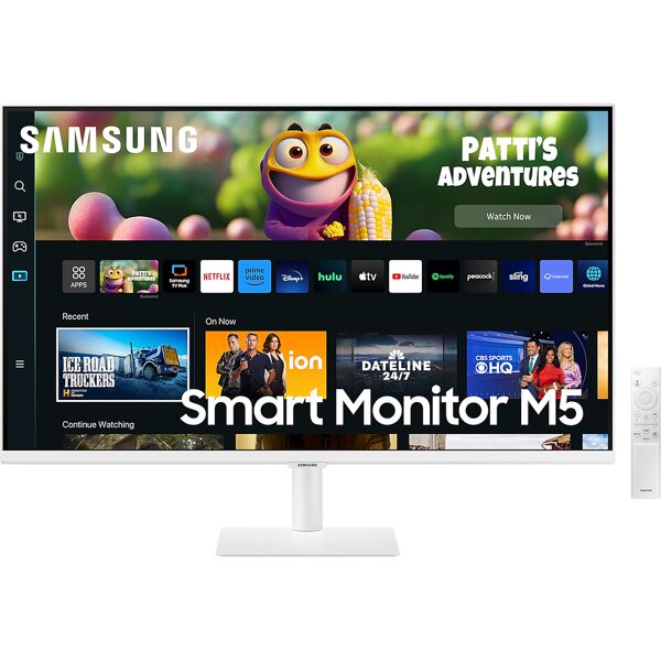 samsung ls27cm501eu monitor pc 68,6 cm (27) 1920 x 1080 pixel full hd led bianco [ls27cm501euxxu]