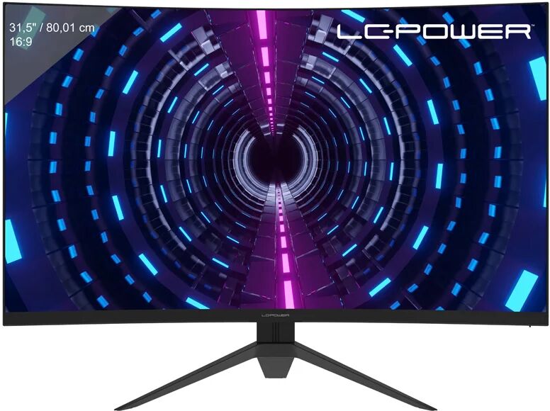 lc-power lc-m32-qhd-165-c-v2 monitor pc 80 cm (31.5) 2560 x 1440 pixel quad hd lcd nero [lc-m32-qhd-165-c-v2]