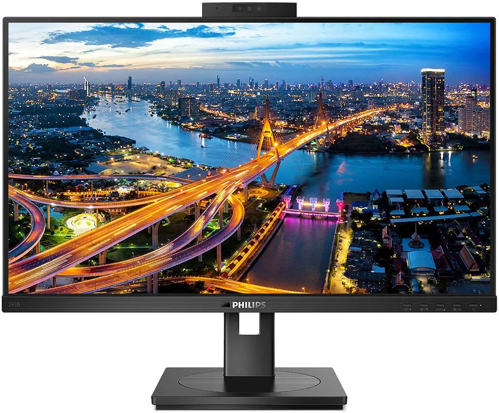 philips b line 243b1jh/00 monitor pc 60,5 cm (23.8) 1920 x 1080 pixel full hd lcd nero [243b1jh/00]