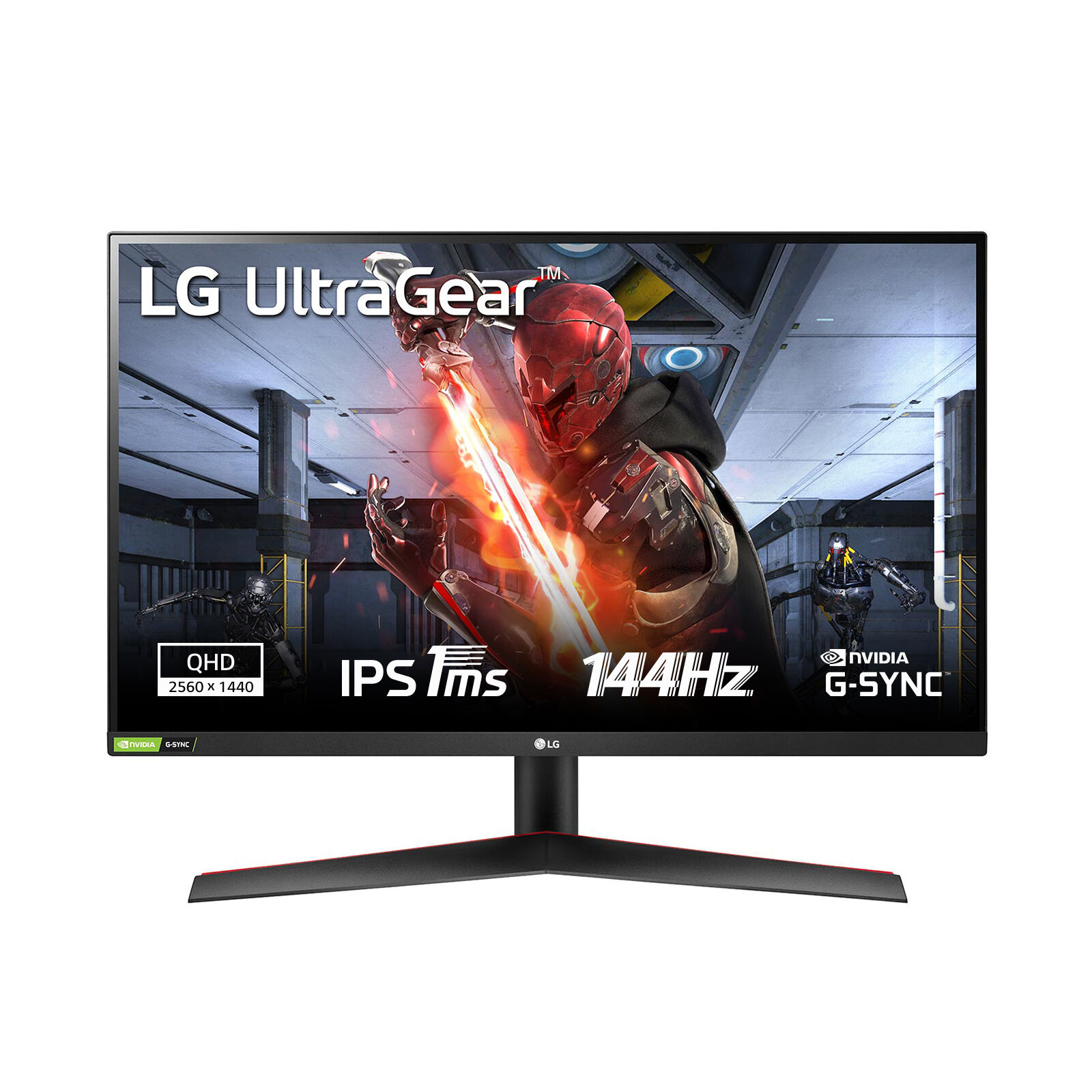 lg monitor  27gn800p-b.aeu led display 68,6 cm (27) 2560 x 1440 pixel quad hd nero [27gn800p-b.aeu]