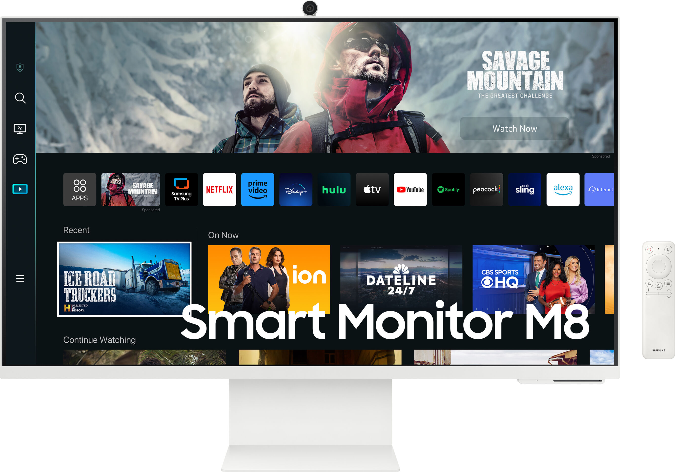 samsung smart monitor m8 - m80c da 32'' uhd flat [ls32cm801uuxen]