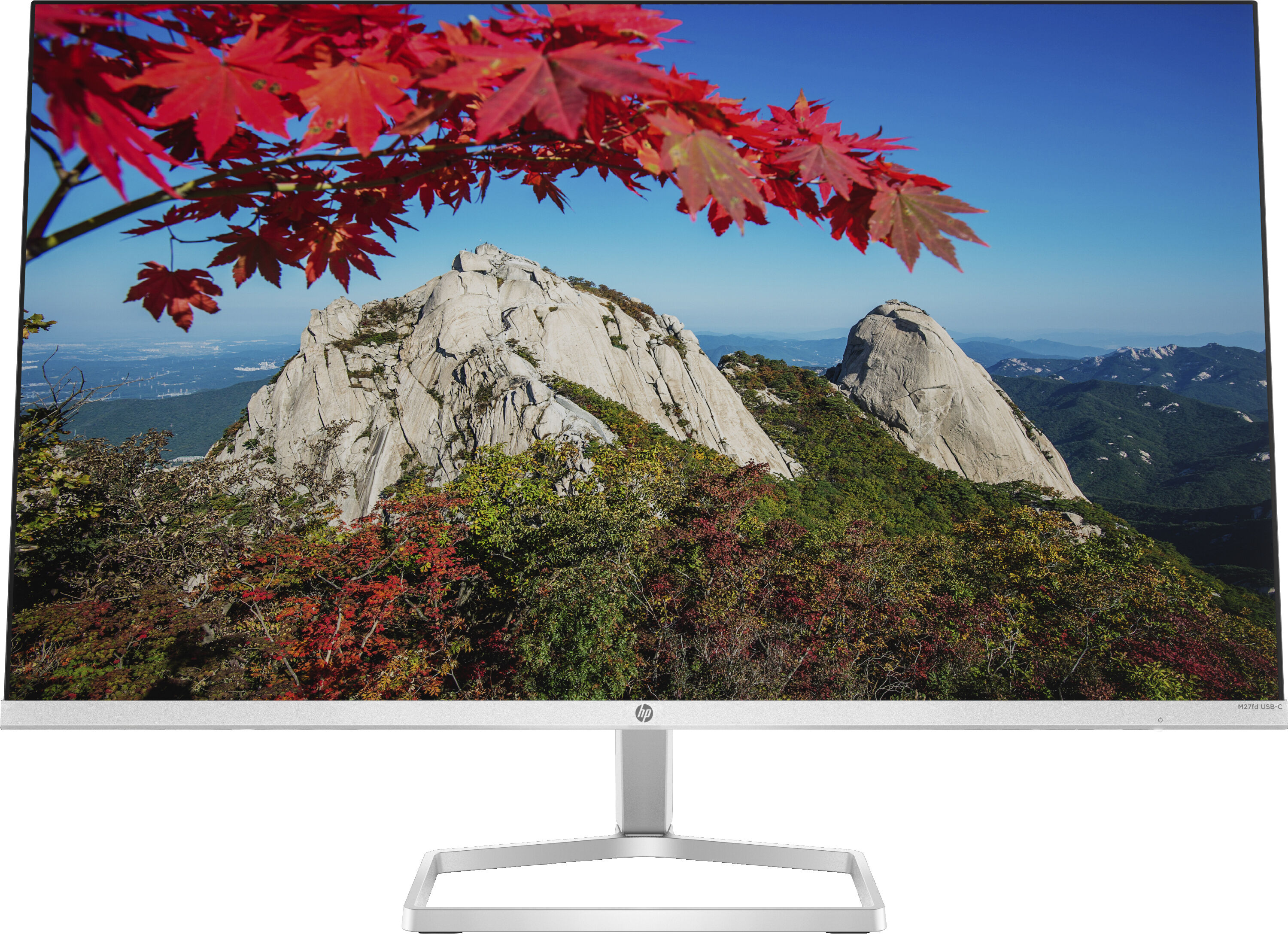 hp m27fd monitor pc 68,6 cm (27) 1920 x 1080 pixel full hd lcd nero, argento [2h3y8aa#abb]