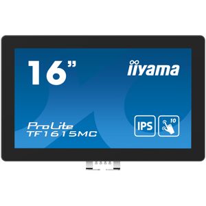 Iiyama Prolite Tf1615mc-b1 Monitor Pc 39,6 Cm (15.6) 1920 X 1080 Pixel Full Hd Touch Screen Nero [tf1615mc-b1]