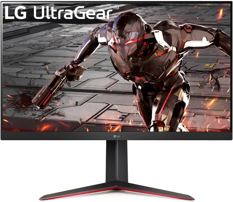 LG 32GN650-B Monitor PC 80 cm (31.5") 2560 x 1440 Pixel Quad HD LED Nero, Rosso [32GN650-B]