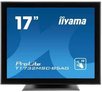 IIYAMA ProLite T1732MSC-B5AG Monitor PC 43,2 cm (17") 1280 x 1024 Pixel LED Touch screen Nero [T1732MSC-B5AG]