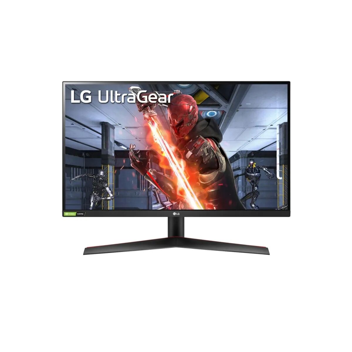 LG 27GN800P-B.BEU Monitor PC 68,6 cm (27") 2560 x 1440 Pixel Quad HD LED Nero, Rosso [27GN800P-B]