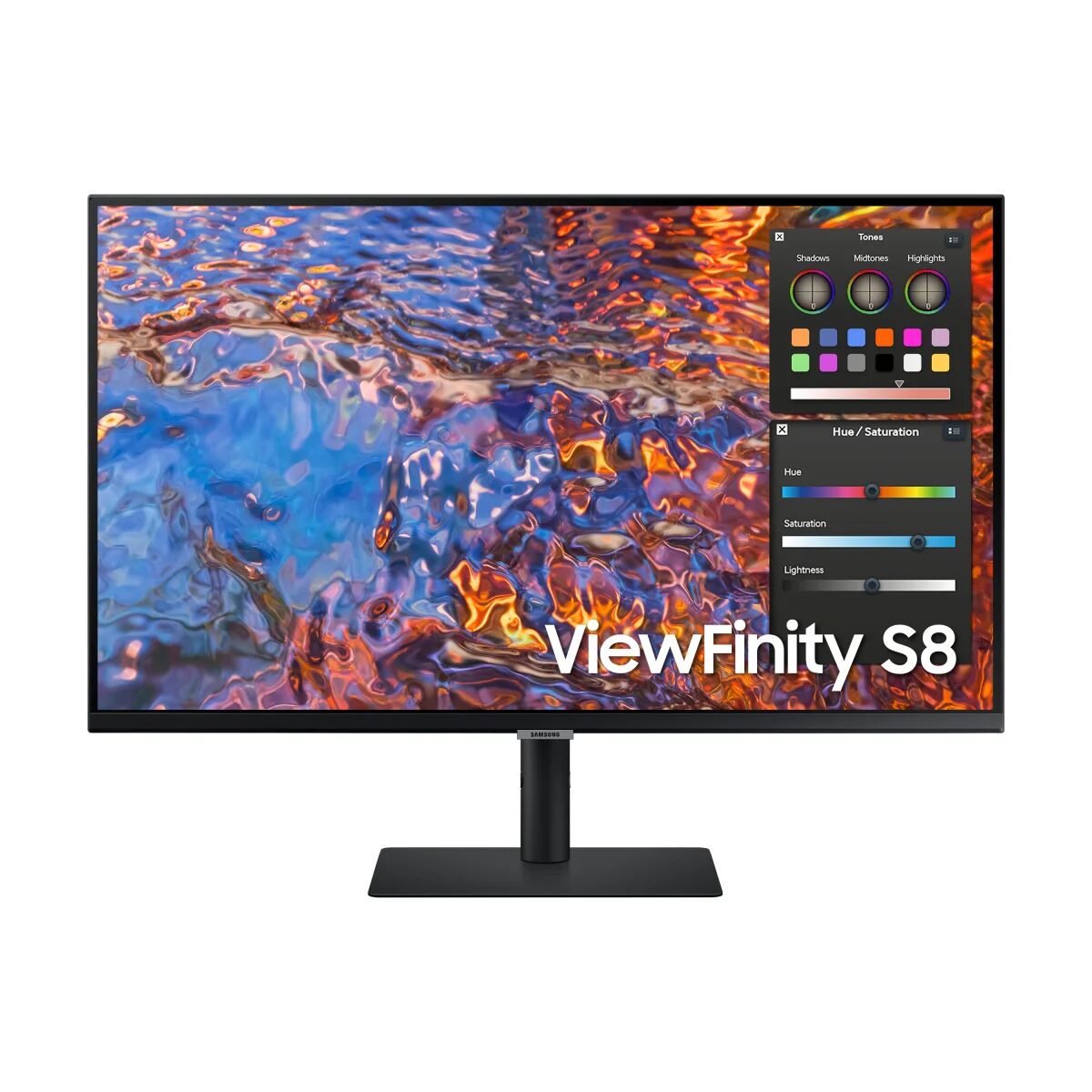 Samsung LS32B800PXU Monitor PC 81,3 cm (32") 3840 x 2160 Pixel 4K Ultra HD IPS Nero [LS32B800PXUXEN]