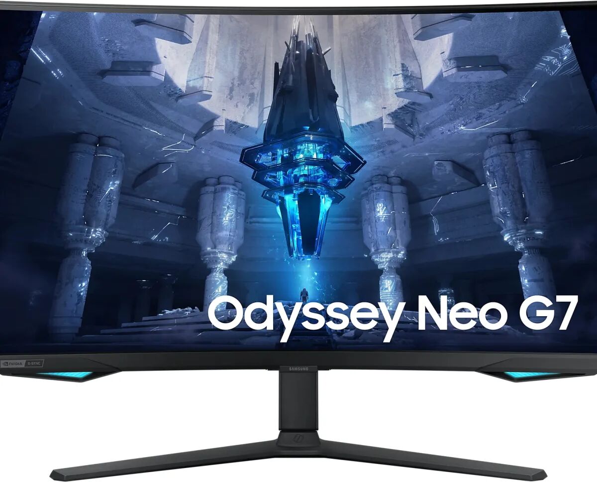 Samsung Monitor  Odyssey LS32BG750NU LED display 81,3 cm (32") 3840 x 2160 Pixel 4K Ultra HD Nero [LS32BG750NUXEN]