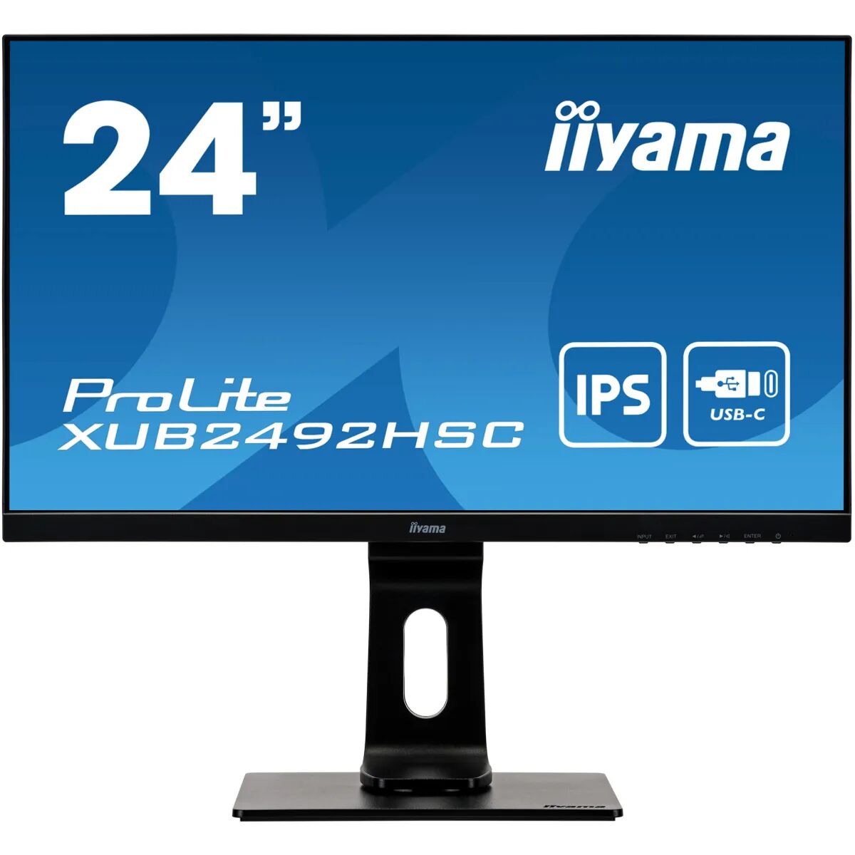 IIYAMA ProLite XUB2492HSC-B1 Monitor PC 60,5 cm (23.8") 1920 x 1080 Pixel Full HD LCD Nero [XUB2492HSC-B1]