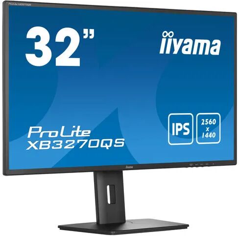 IIYAMA ProLite XB3270QS-B5 Monitor PC 80 cm (31.5") 2560 x 1440 Pixel Wide Quad HD LED Nero [GB2770HSU-B5]