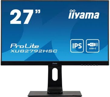 IIYAMA ProLite XUB2792HSC-B1 Monitor PC 68,6 cm (27") 1920 x 1080 Pixel Full HD LED Nero [XUB2792HSC-B1]