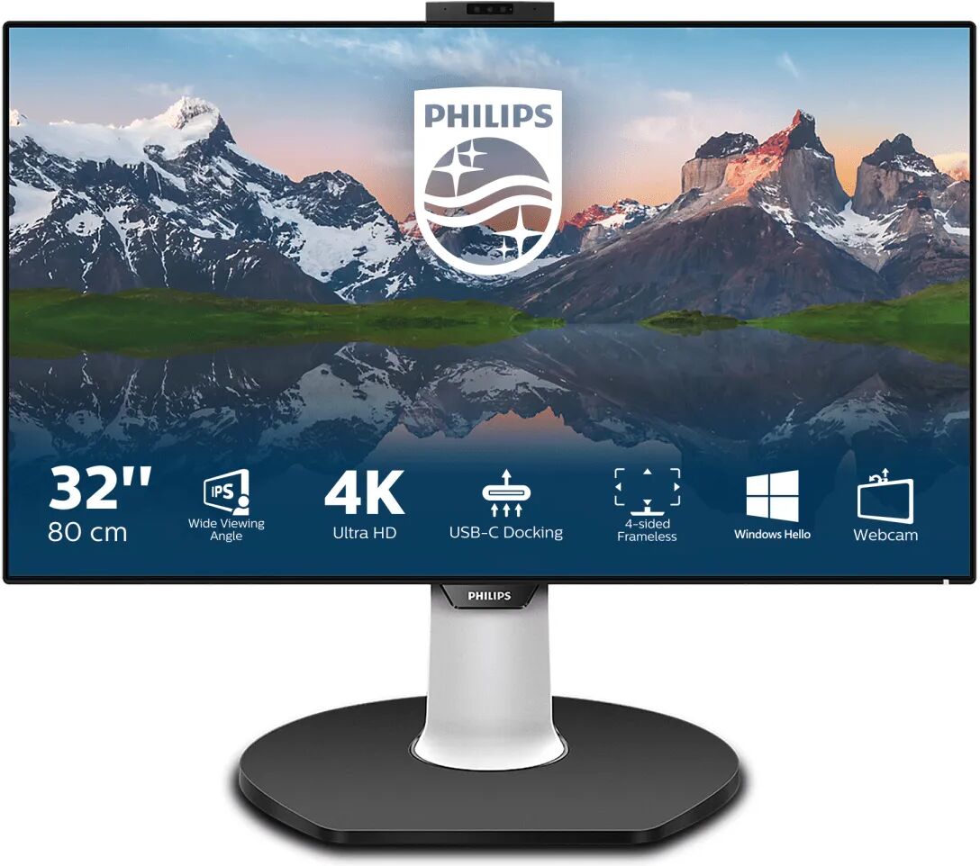 Philips P Line Monitor LCD con dock USB-C 329P9H/00 [329P9H/00]