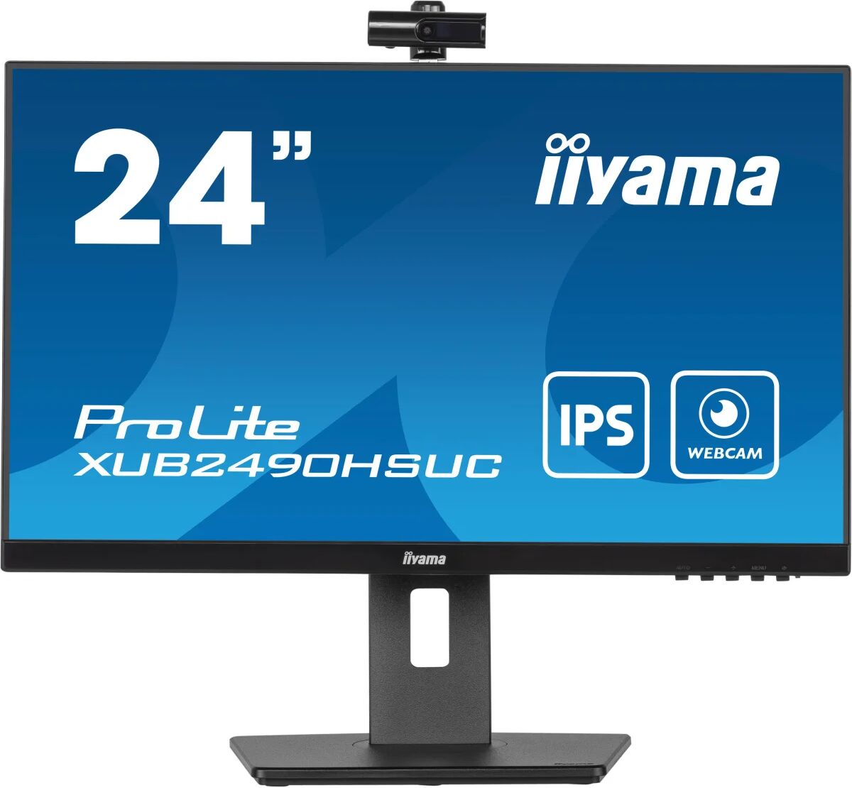 IIYAMA ProLite Monitor PC 60,5 cm (23.8") 1920 x 1080 Pixel Full HD LED Nero [XUB2490HSUC-B5]