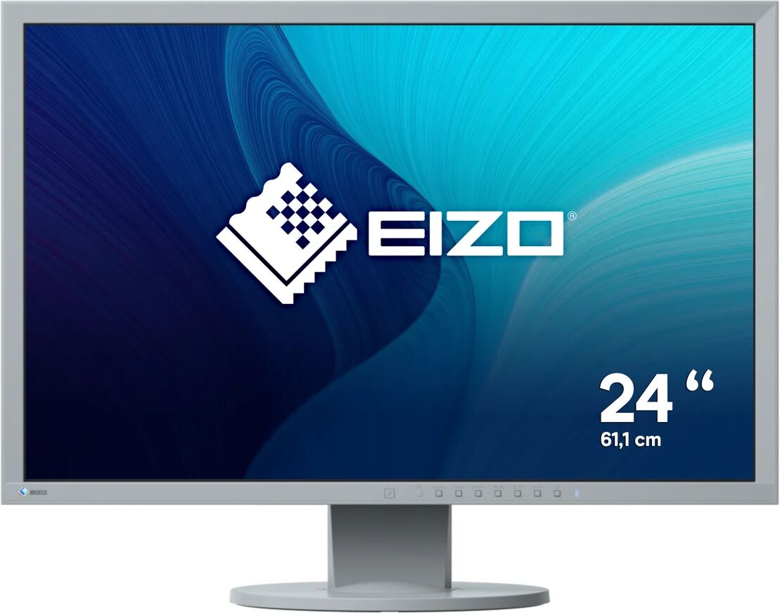 Eizo Monitor  FlexScan EV2430-GY LED display 61,2 cm (24.1") 1920 x 1200 Pixel WUXGA Grigio [EV2430-GY]