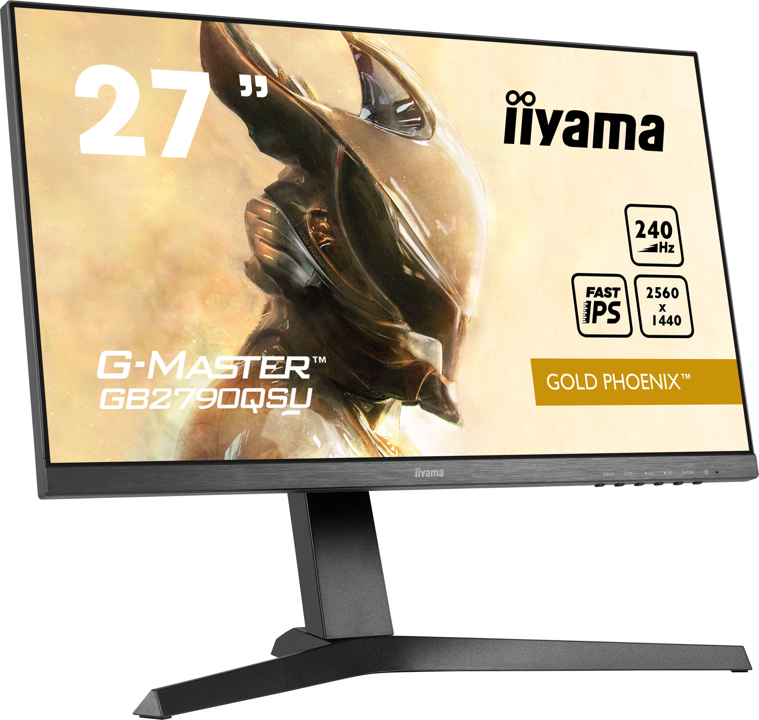 IIYAMA G-MASTER GB2790QSU-B1 Monitor PC 68,6 cm (27") 2560 x 1440 Pixel Wide Quad HD LED Nero [GB2790QSU-B1]