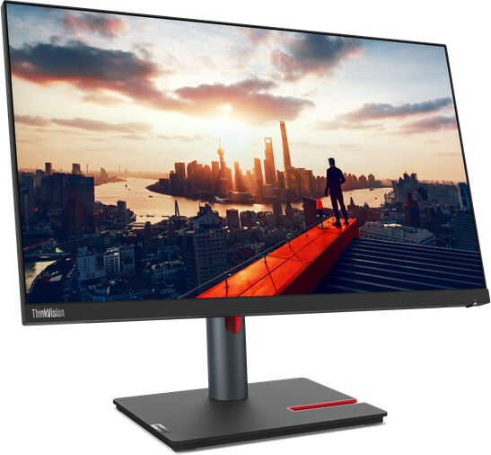 Lenovo Monitor  ThinkVision P24h-30 LED display 60,5 cm (23.8") 2560 x 1440 Pixel Quad HD Nero [63B3GAT6UK]